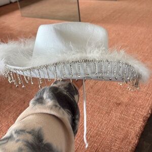 Bedazzled cowgirl hat